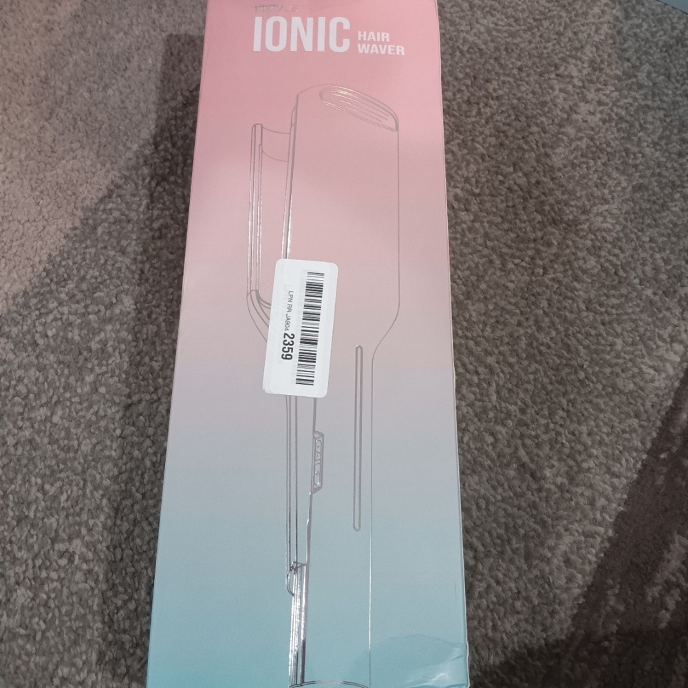 Ionic Hair Waver - Pink and Blue